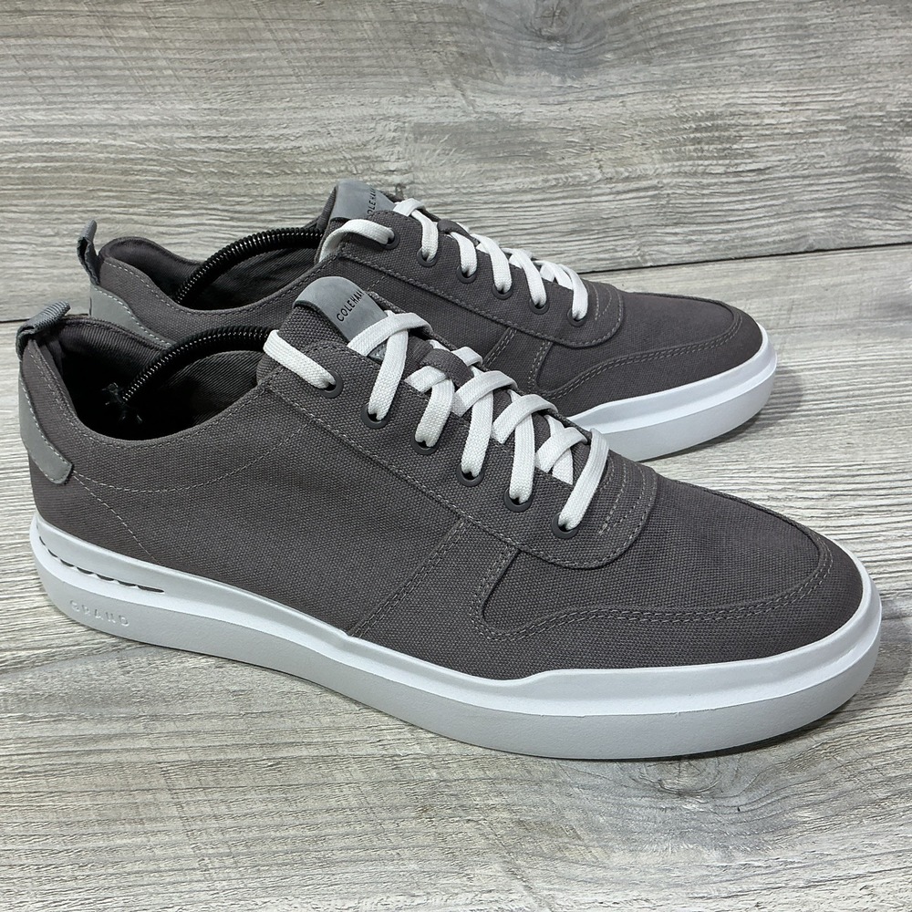 Cole Haan GrandPro Rally Sneaker Court Stormcloud Canvas/Sleet C34740 Shoe 10.5M